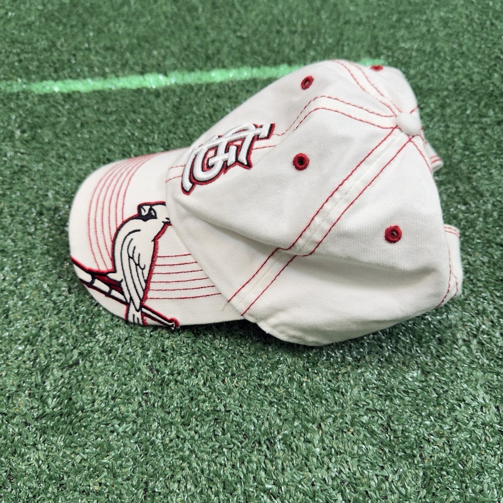 St. Louis Cardinals '47 Brand MLB Baseball Cap Hat Adjustable White Red - Picture 2 of 5